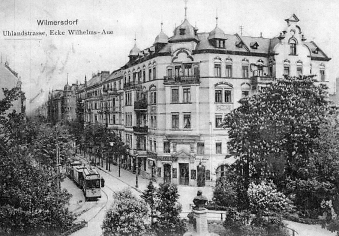 Uhlandende an Wilhelmsaue