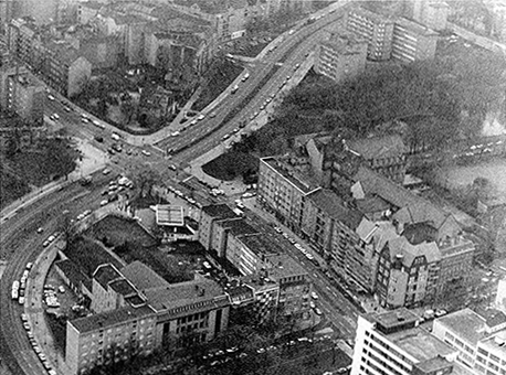 Luftbild fertiger Durchbruch